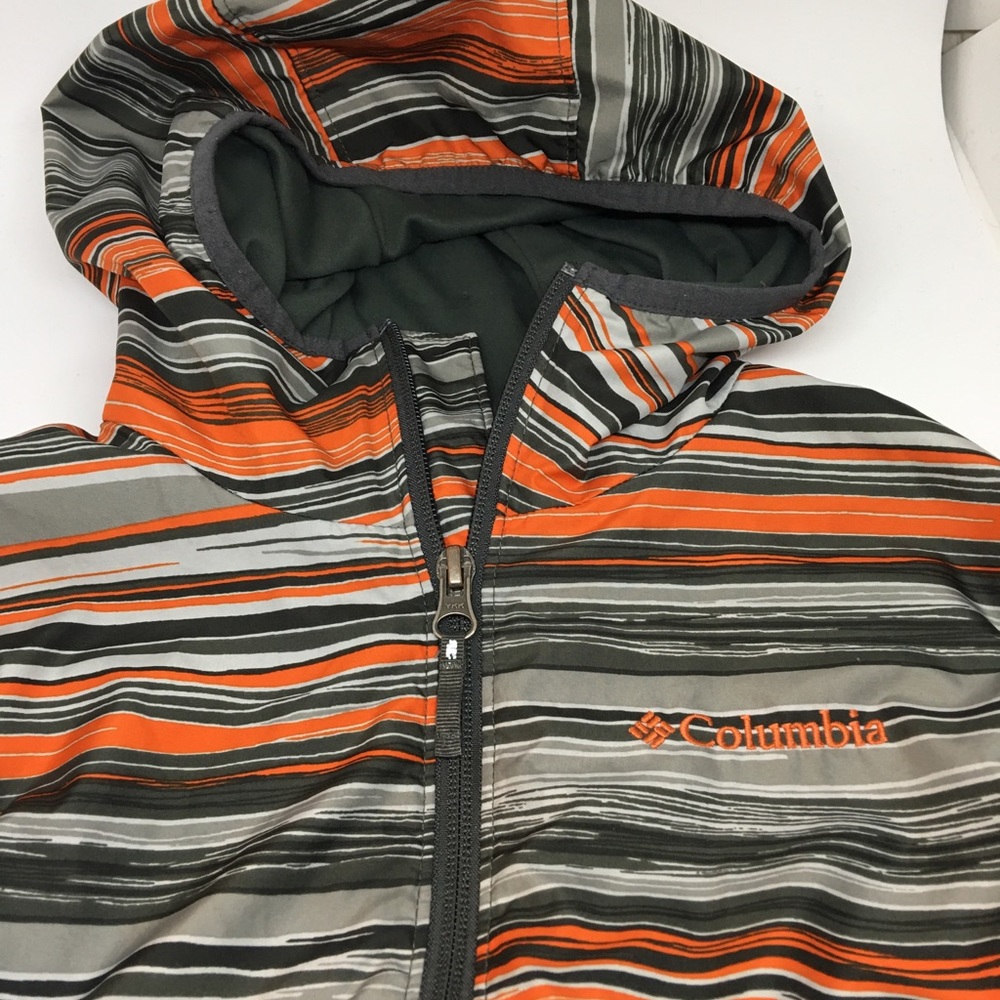 Columbia kids hooded jacked size 7-8